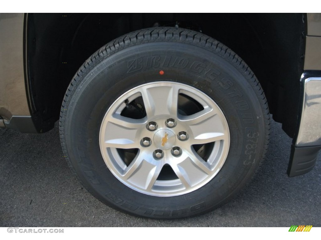 2015 Silverado 1500 LT Double Cab - Brownstone Metallic / Cocoa/Dune photo #18