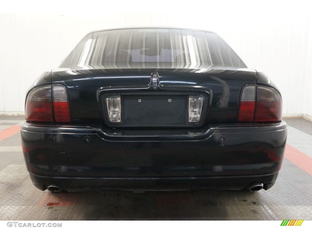 2003 LS V8 - Black / Dark Ash/Medium Ash photo #9