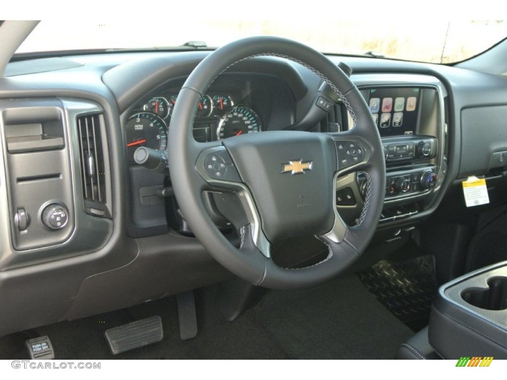 2015 Silverado 1500 LT Crew Cab - Deep Ruby Metallic / Jet Black photo #21