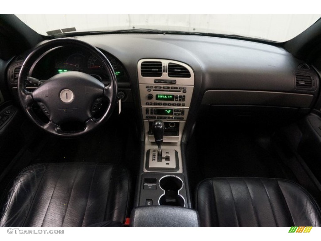 2003 LS V8 - Black / Dark Ash/Medium Ash photo #23