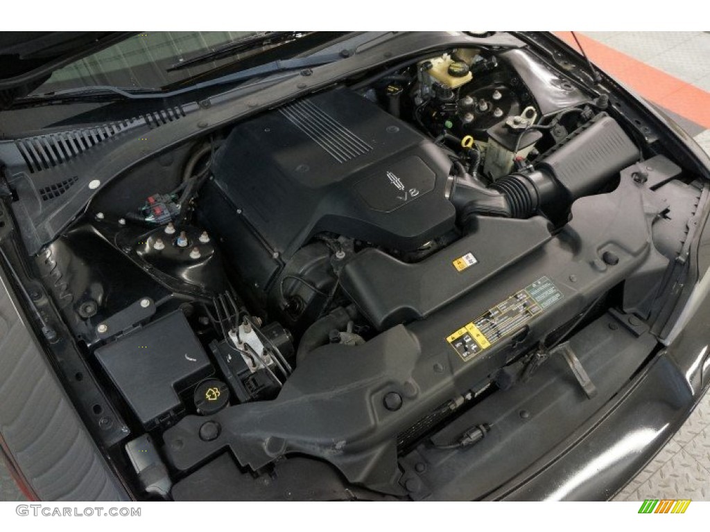 2003 LS V8 - Black / Dark Ash/Medium Ash photo #34