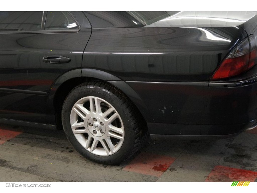 2003 LS V8 - Black / Dark Ash/Medium Ash photo #55