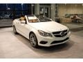 designo Diamond White Metallic 2015 Mercedes-Benz E 400 Cabriolet