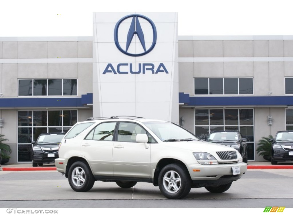 2000 RX 300 - Pearl White / Ivory photo #2