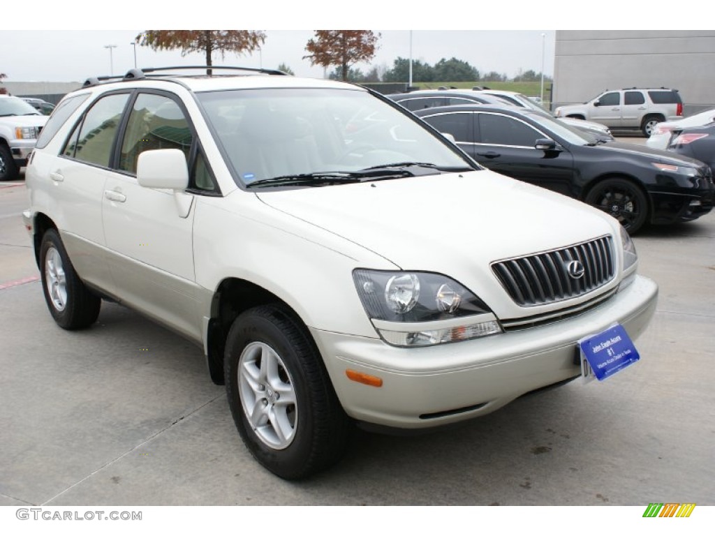 2000 RX 300 - Pearl White / Ivory photo #10