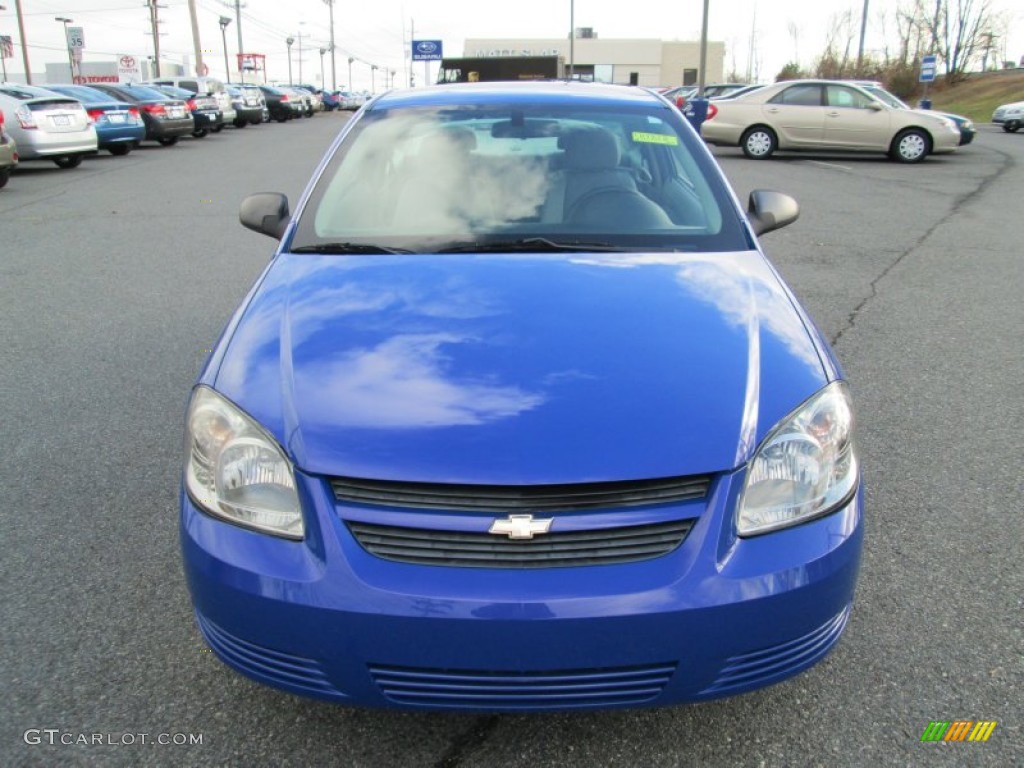 2008 Cobalt LS Coupe - Blue Flash Metallic / Gray photo #3
