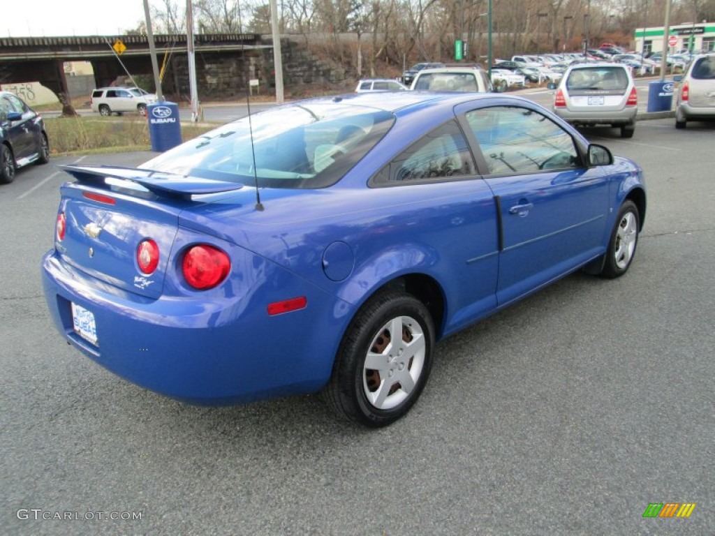 2008 Cobalt LS Coupe - Blue Flash Metallic / Gray photo #6