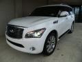 Moonlight White - QX 56 4WD Photo No. 2