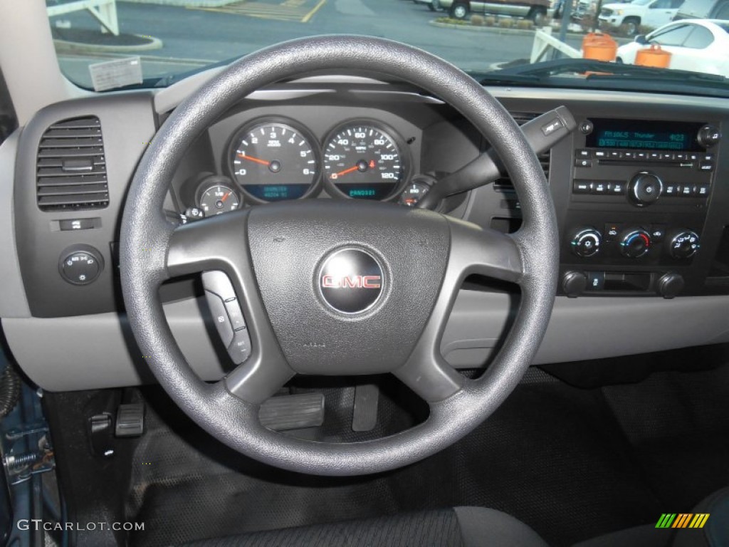 2012 Sierra 1500 Regular Cab - Stealth Gray Metallic / Dark Titanium photo #15