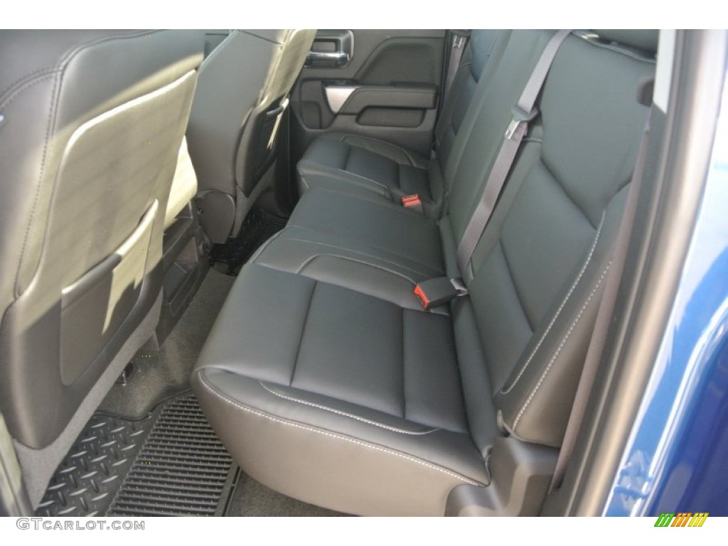 2015 Silverado 1500 LT Double Cab 4x4 - Deep Ocean Blue Metallic / Jet Black photo #15