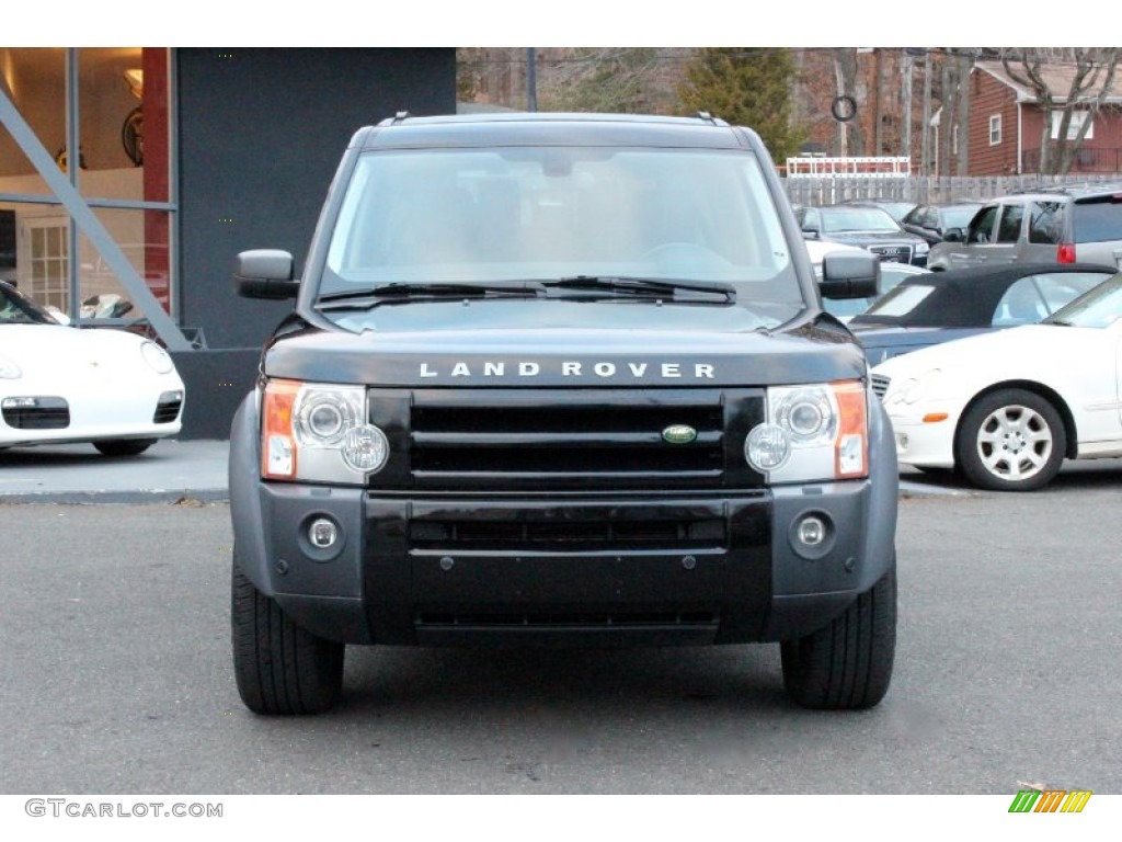 2008 LR3 V8 SE - Java Black Pearlescent / Ebony Black photo #2