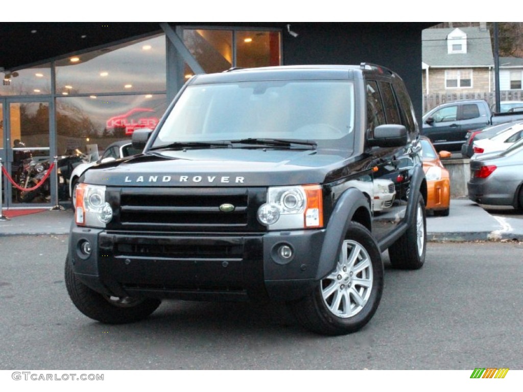 2008 LR3 V8 SE - Java Black Pearlescent / Ebony Black photo #3