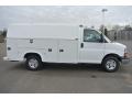 Summit White - Express Cutaway 3500 Utility Van Photo No. 6