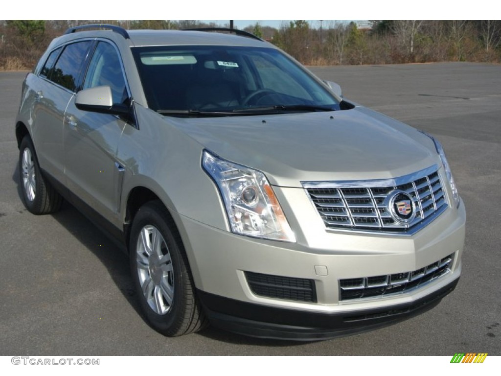 Silver Coast Metallic 2015 Cadillac SRX FWD Exterior Photo #100061705