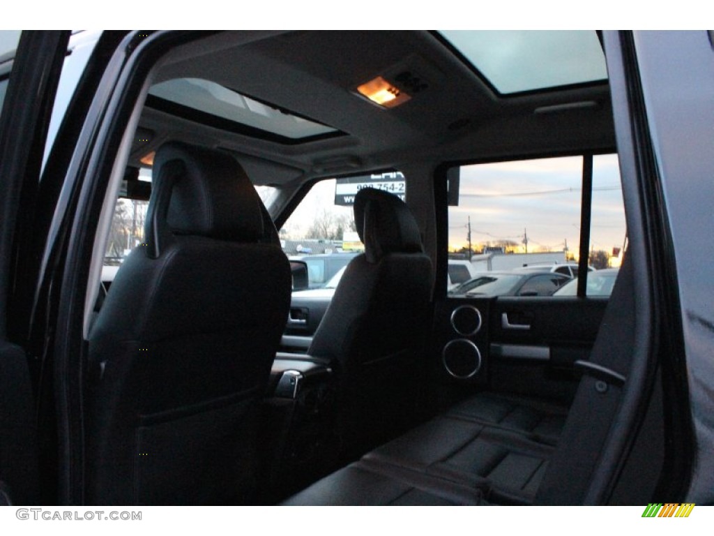 2008 LR3 V8 SE - Java Black Pearlescent / Ebony Black photo #28