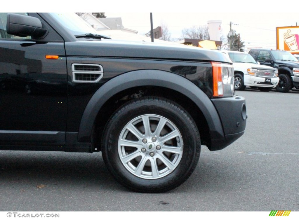 2008 LR3 V8 SE - Java Black Pearlescent / Ebony Black photo #36