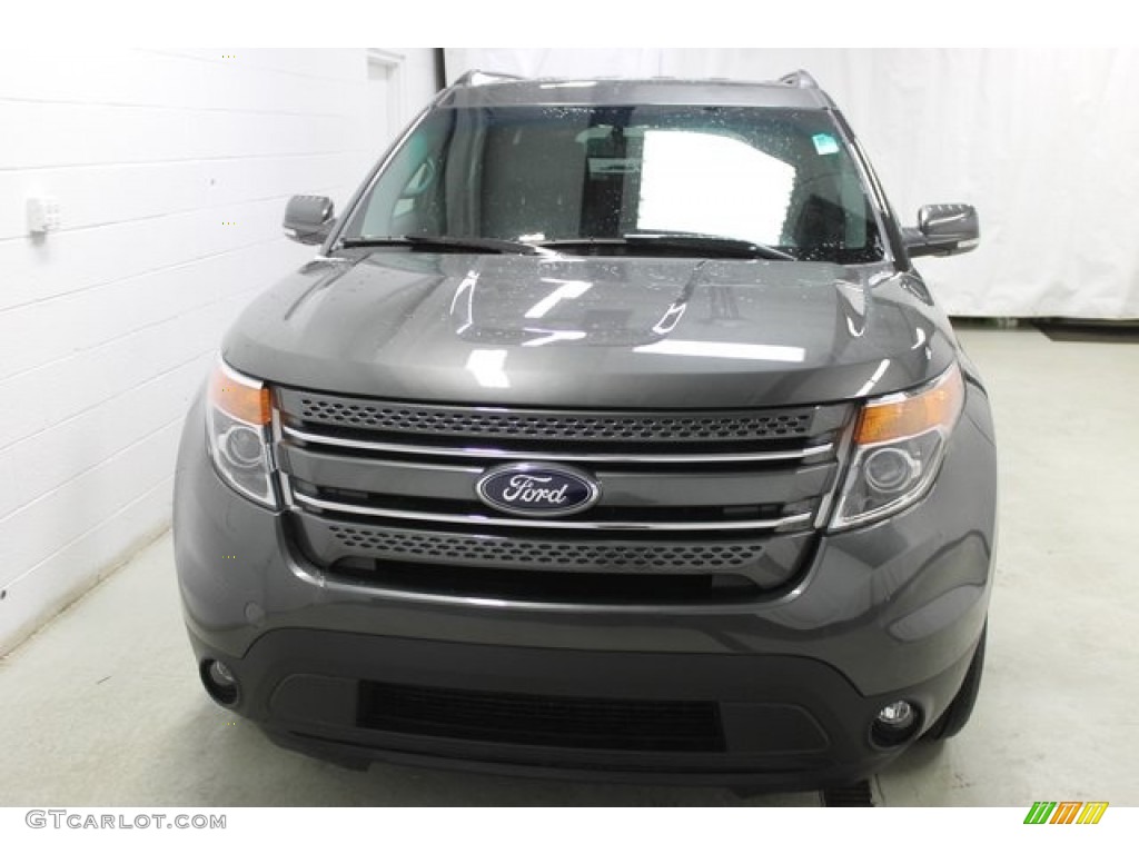 2015 Explorer Limited 4WD - Magnetic / Charcoal Black photo #3