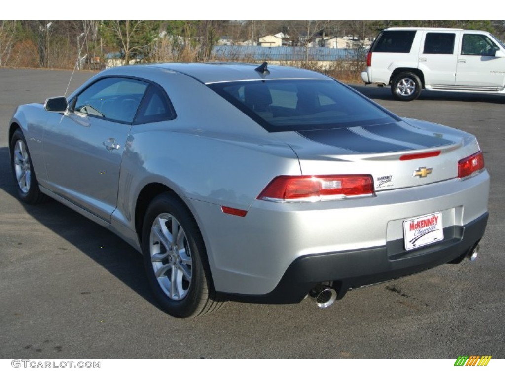 2015 Camaro LT Coupe - Silver Ice Metallic / Black photo #4