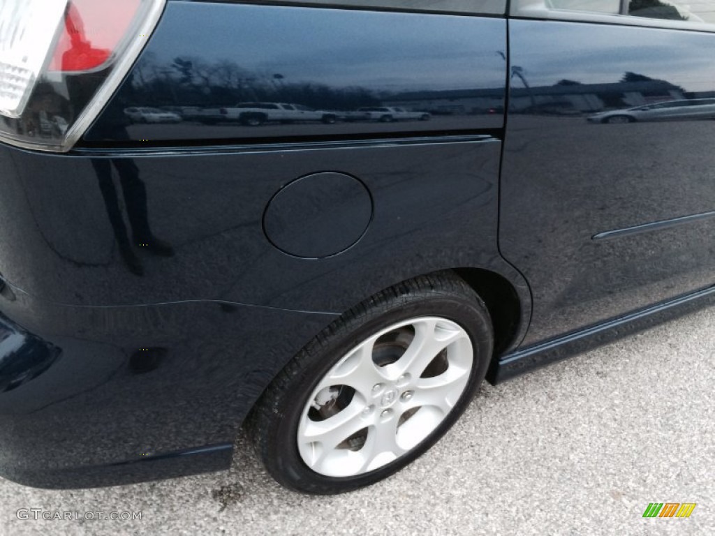 2008 MAZDA5 Touring - Stormy Blue / Black photo #28