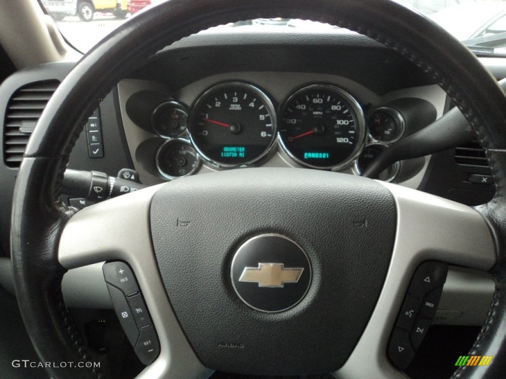 2007 Silverado 1500 LT Extended Cab 4x4 - Victory Red / Light Titanium/Ebony Black photo #8