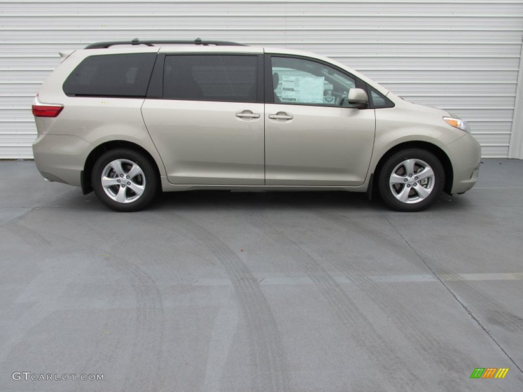 2015 Sienna LE - Creme Brulee Mica / Bisque photo #3