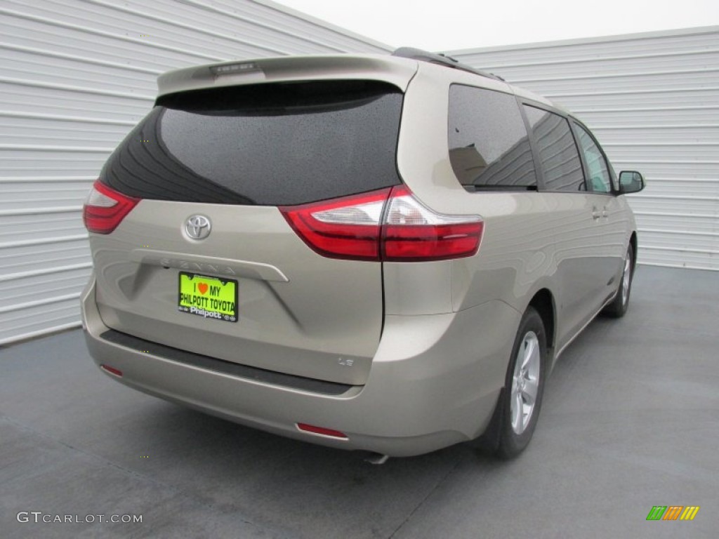 2015 Sienna LE - Creme Brulee Mica / Bisque photo #4