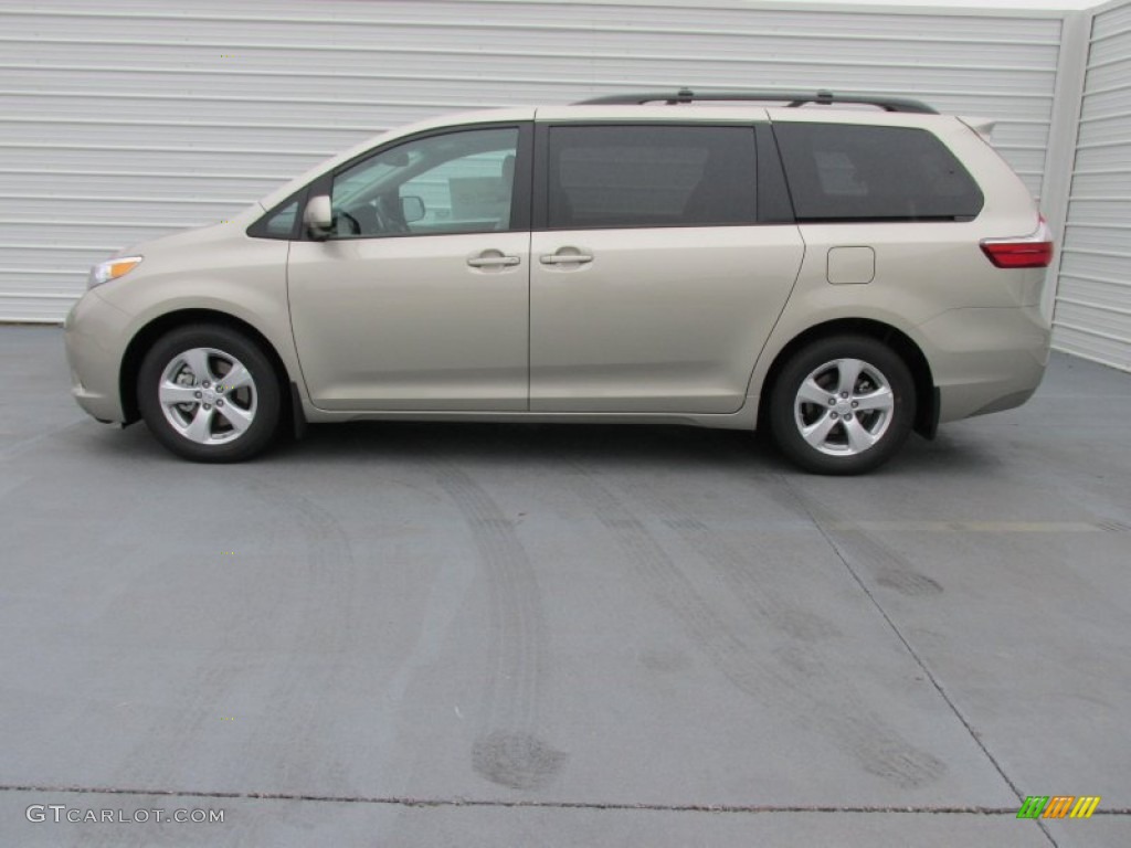 2015 Sienna LE - Creme Brulee Mica / Bisque photo #6