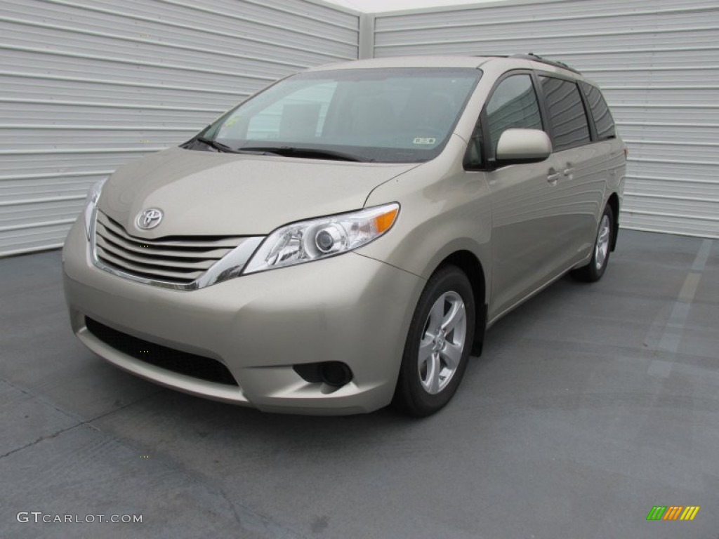 2015 Sienna LE - Creme Brulee Mica / Bisque photo #7