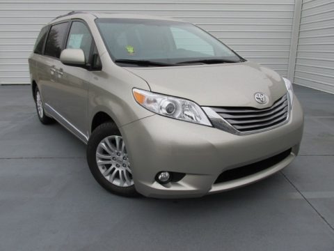 2015 Toyota Sienna XLE Data, Info and Specs