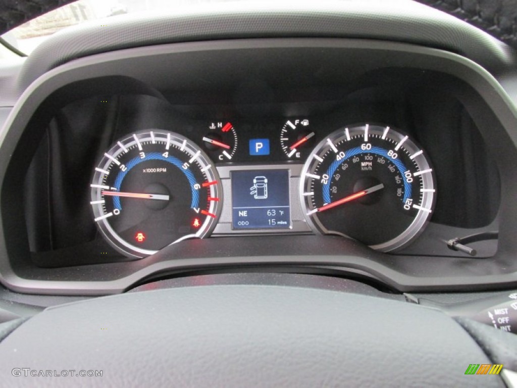 2015 Toyota 4Runner SR5 Gauges Photo #100066247