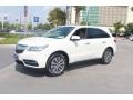 2015 White Diamond Pearl Acura MDX SH-AWD Technology  photo #3