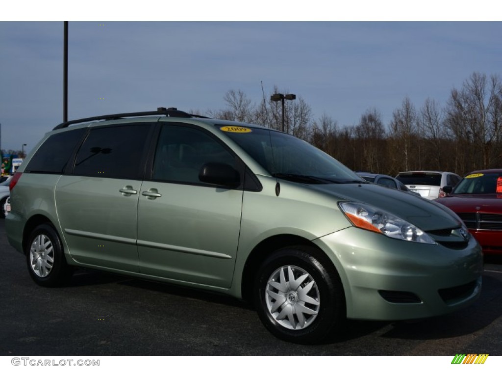 2009 Sienna LE - Silver Pine Mica / Taupe photo #1