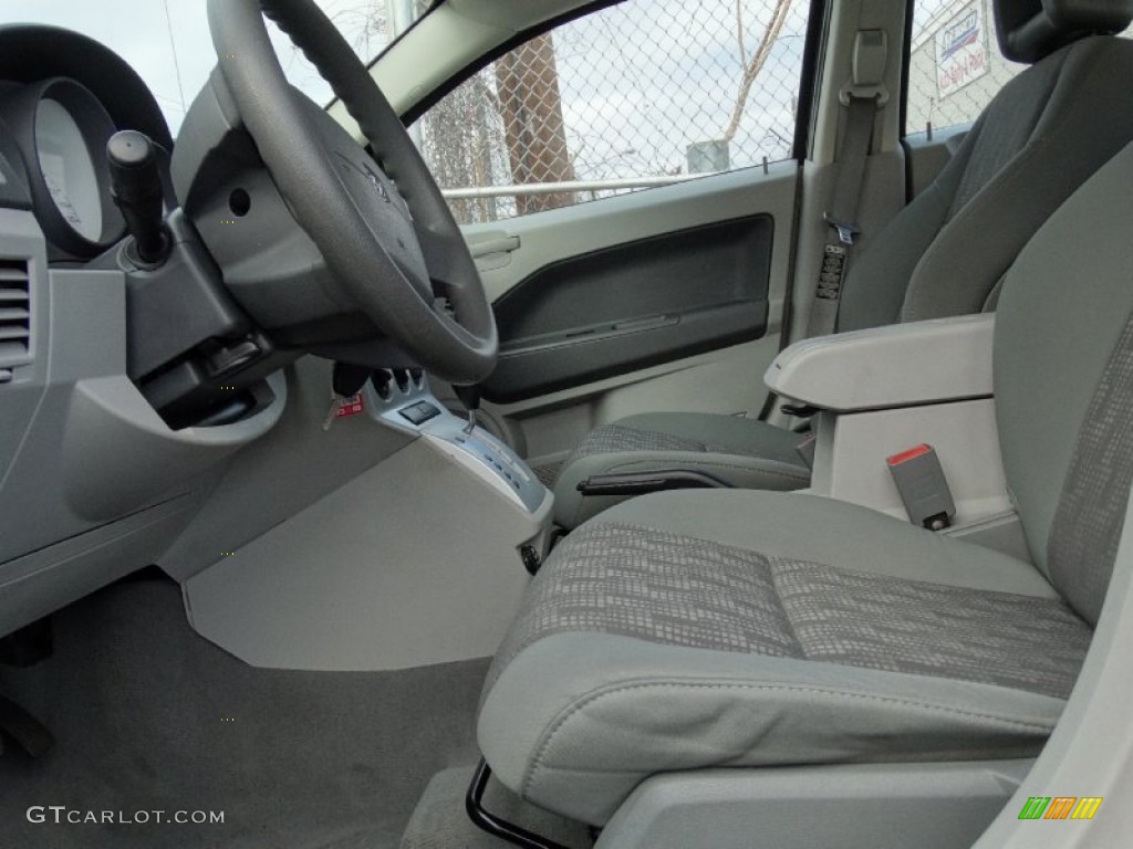2007 Caliber SE - Black / Pastel Slate Gray photo #7