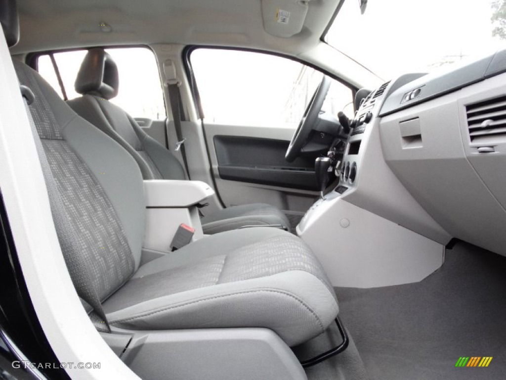 2007 Caliber SE - Black / Pastel Slate Gray photo #13