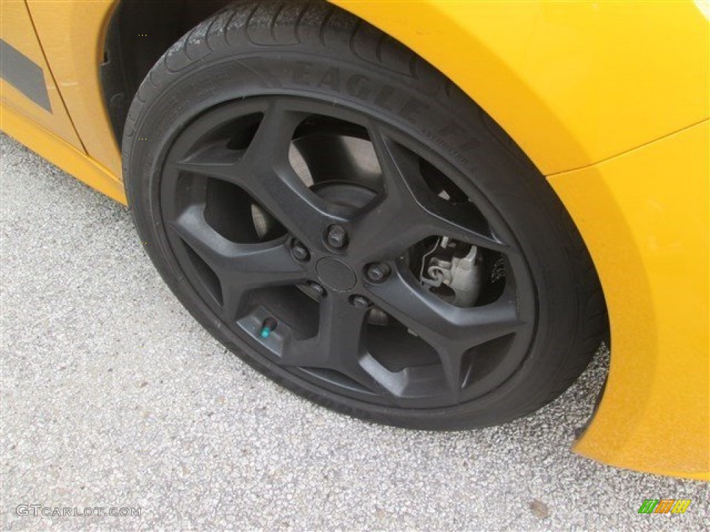 2014 Focus ST Hatchback - Tangerine Scream / ST Tangerine Scream/Charcoal Black Recaro Sport Seats photo #3