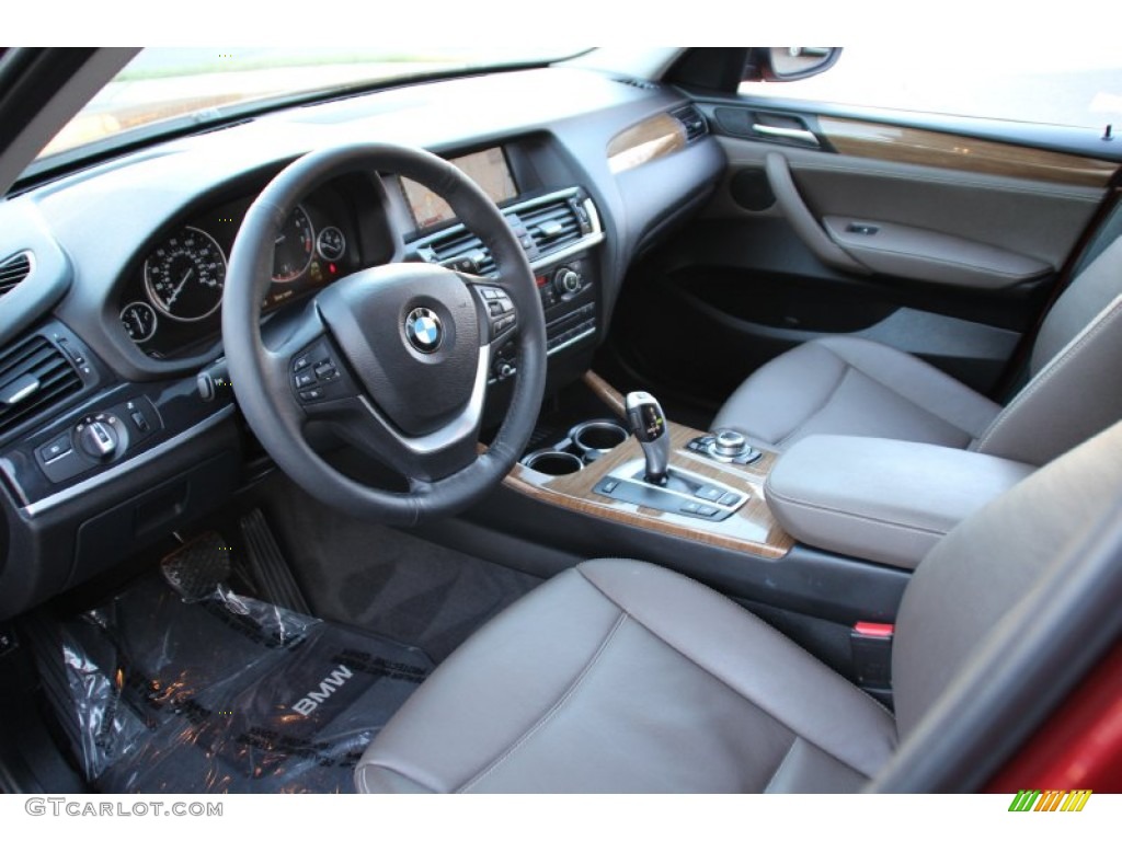 Mojave Interior 2012 BMW X3 xDrive 35i Photo #100072387