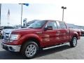 2014 Ruby Red Ford F150 XLT SuperCrew  photo #3