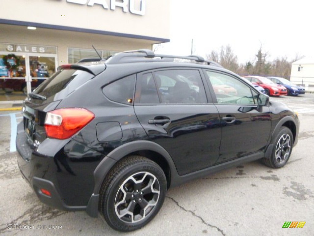 2014 XV Crosstrek 2.0i Premium - Crystal Black Silica / Ivory photo #3