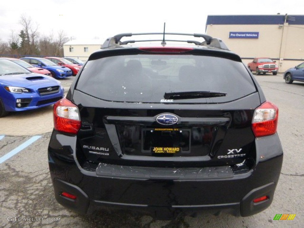 2014 XV Crosstrek 2.0i Premium - Crystal Black Silica / Ivory photo #4