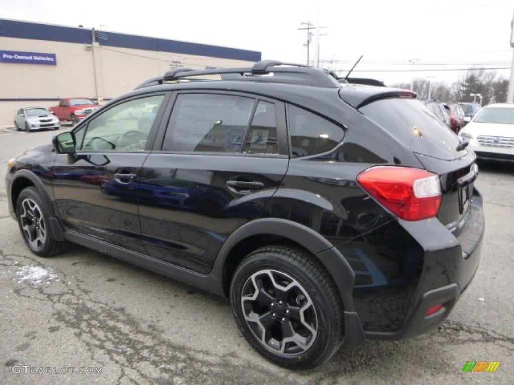 2014 XV Crosstrek 2.0i Premium - Crystal Black Silica / Ivory photo #5