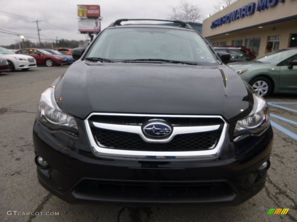 2014 XV Crosstrek 2.0i Premium - Crystal Black Silica / Ivory photo #8