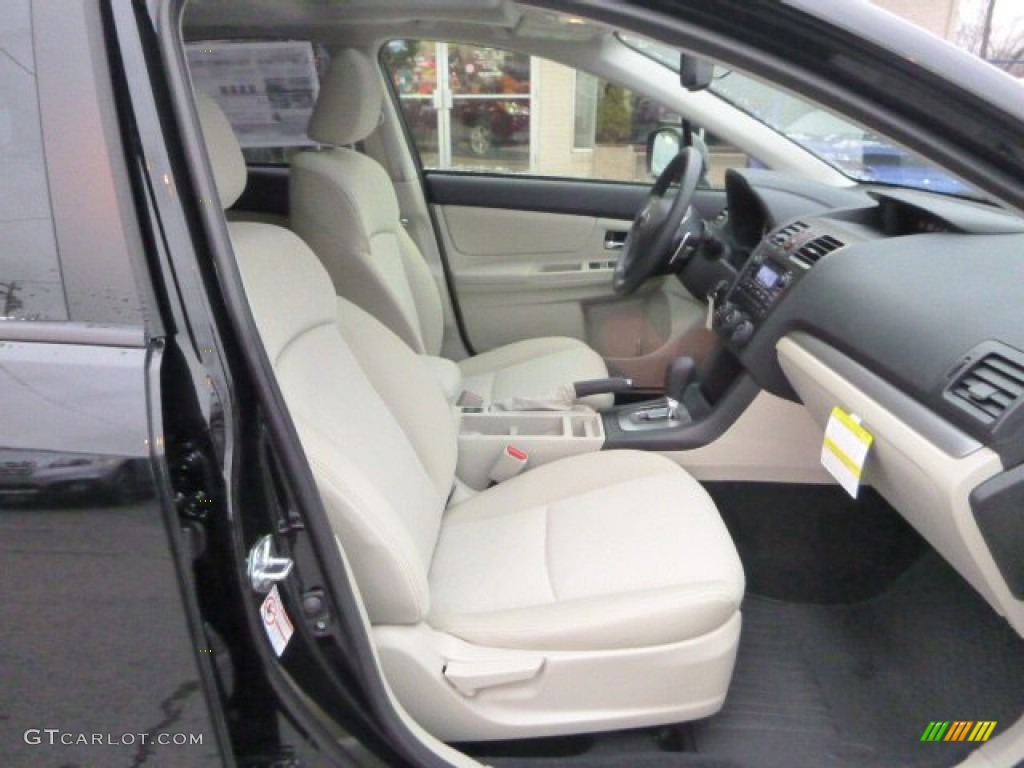 2014 XV Crosstrek 2.0i Premium - Crystal Black Silica / Ivory photo #10