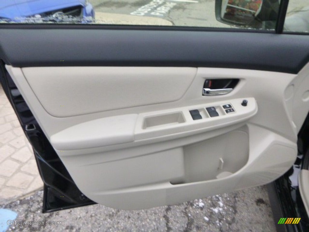 2014 XV Crosstrek 2.0i Premium - Crystal Black Silica / Ivory photo #14