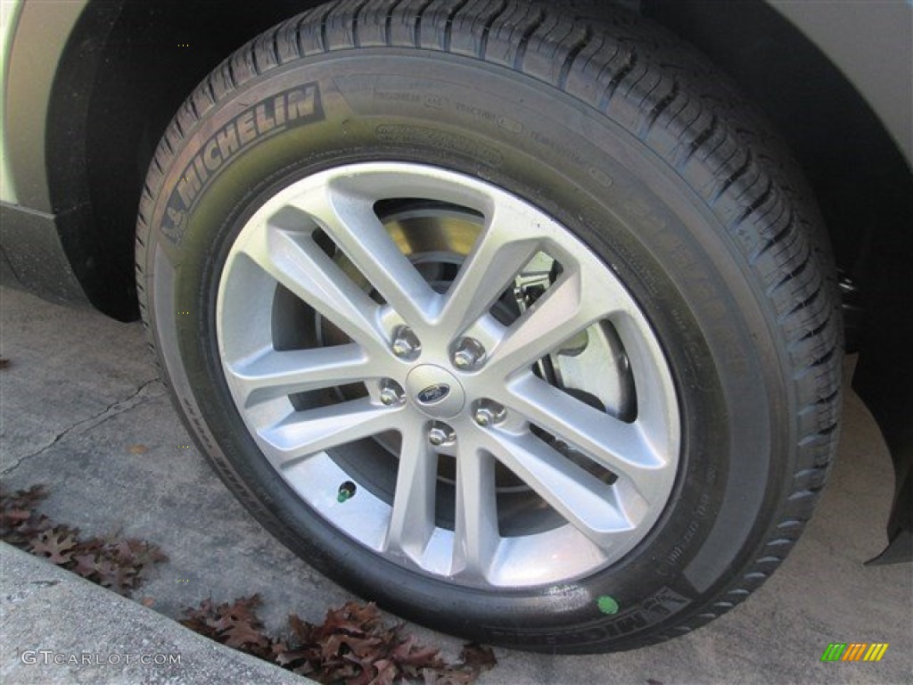 2015 Explorer XLT - Ingot Silver / Charcoal Black photo #3