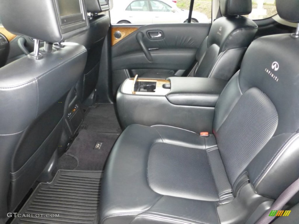2011 QX 56 4WD - Platinum Graphite / Graphite photo #6