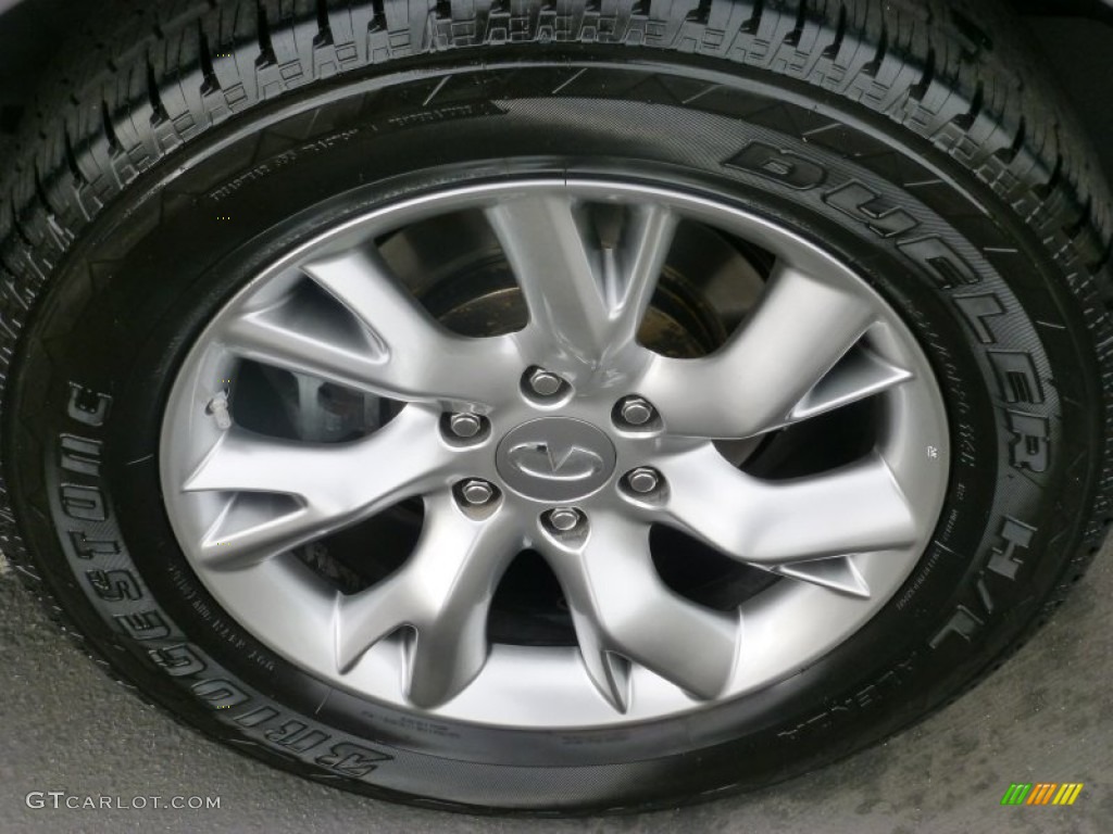 2011 QX 56 4WD - Platinum Graphite / Graphite photo #17