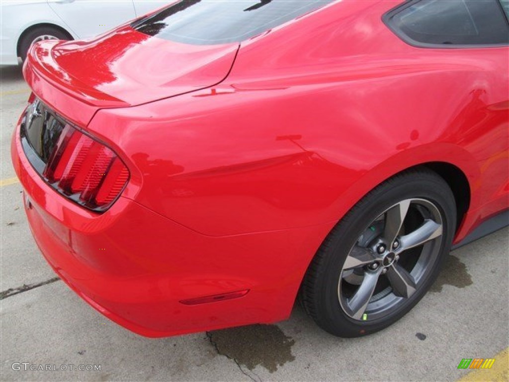 2015 Mustang V6 Coupe - Race Red / Ebony photo #10