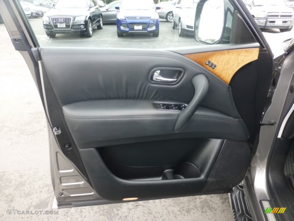 2011 QX 56 4WD - Platinum Graphite / Graphite photo #20