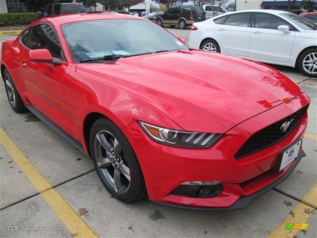 2015 Mustang V6 Coupe - Race Red / Ebony photo #11