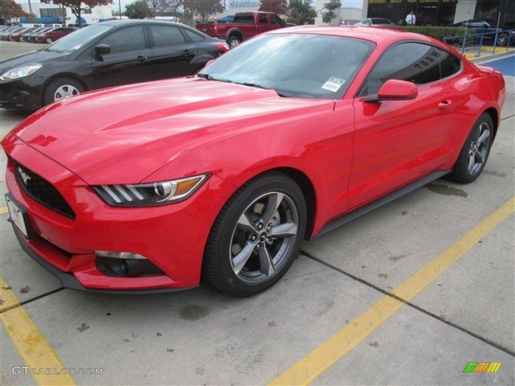 2015 Mustang V6 Coupe - Race Red / Ebony photo #13